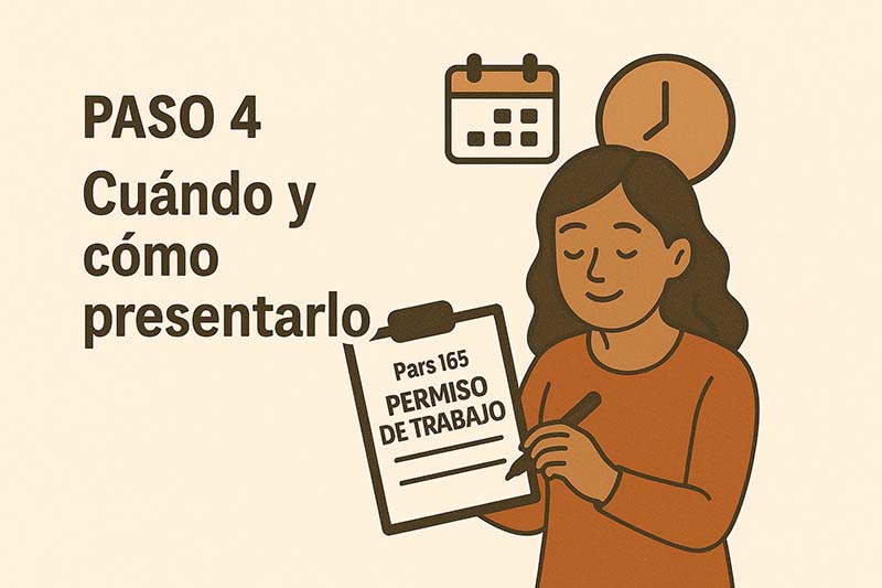 Cuándo y cómo presentar el Formulario I-765
