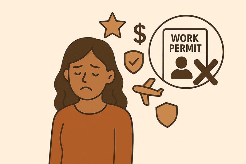 Examples of cases where I-765 is not needed or will be rejected